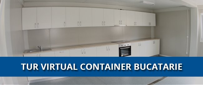 tur virtual container bucatarie